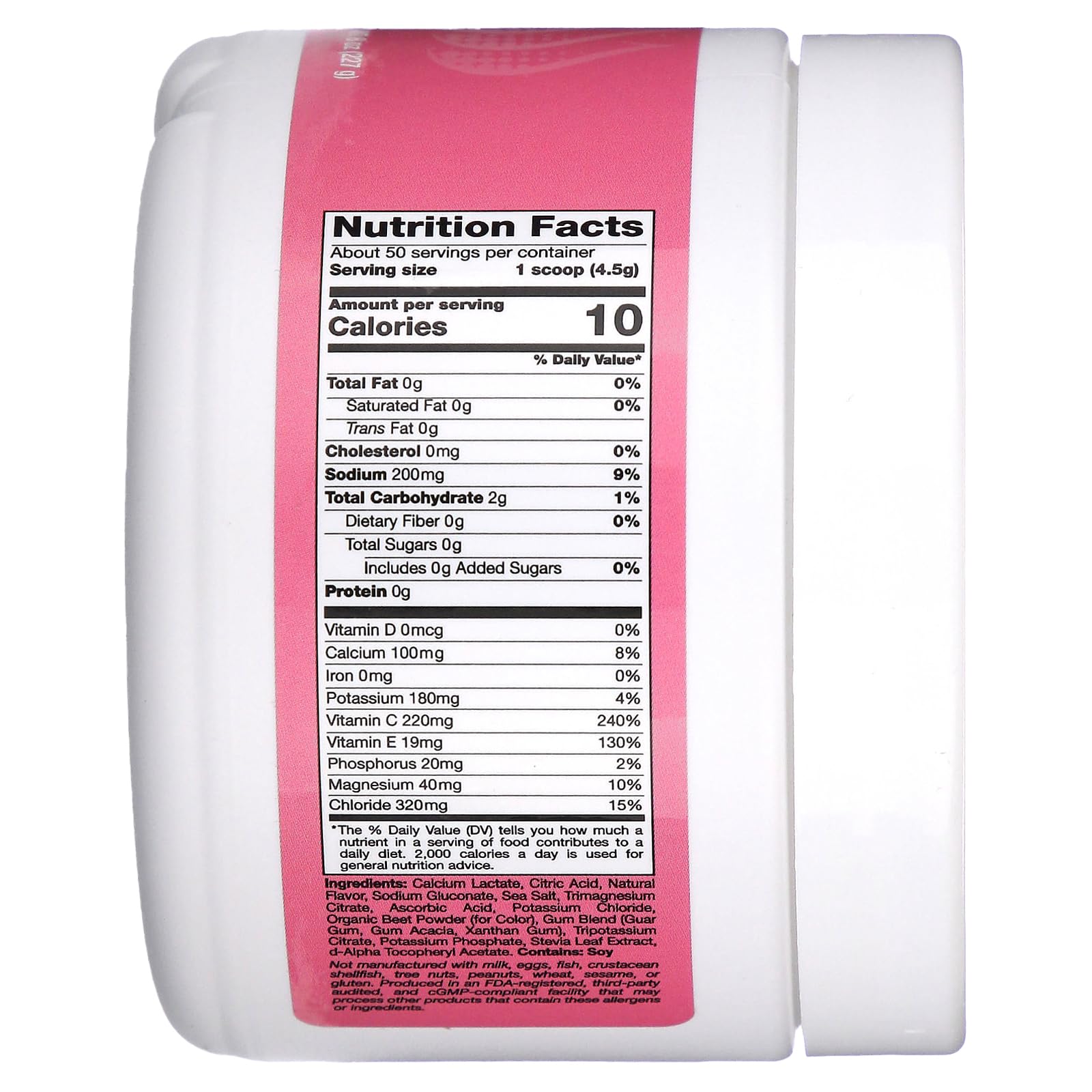 Foto 3 pulgar | Mezcla De Bebidas Electrolíticas California Gold Nutrition Hydrationup - Venta Internacional.