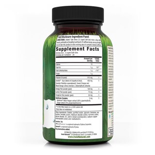 Foto 2 | Suplemento Irwin Naturals, Quemador Abdominal Con Grasa Almacenada, 60 Cápsulas Blandas - Venta Internacional.