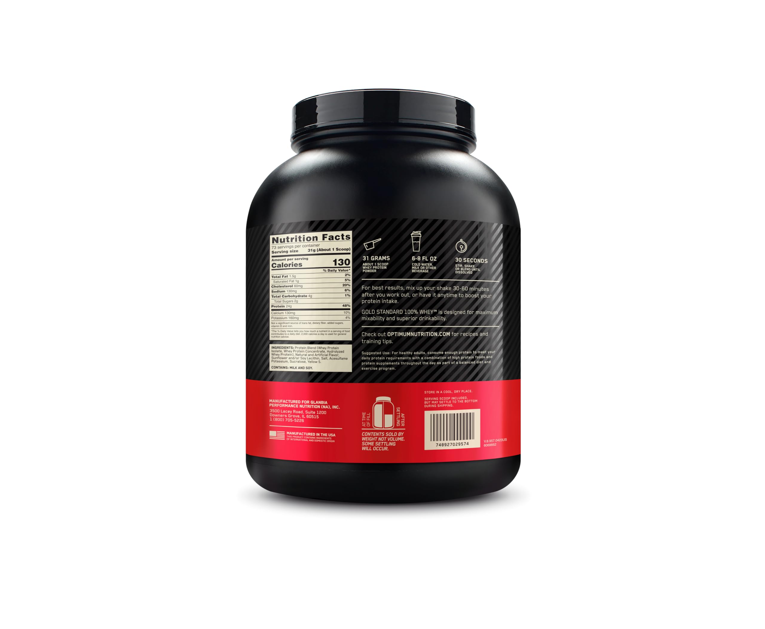 Foto 8 pulgar | Proteína De Suero En Polvo Optimum Nutrition Gold Standard 5 Kg - Venta Internacional.