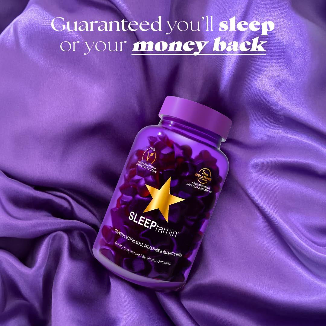 Foto 3 pulgar | Gomitas Para Dormir Hairtamin Sleeptamin Melatonina 5 Mg 60 Veganas - Venta Internacional.