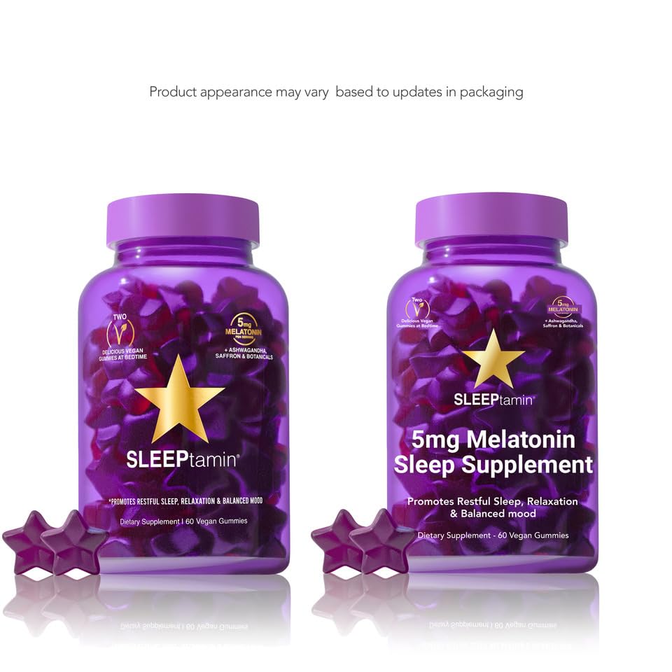 Foto 6 pulgar | Gomitas Para Dormir Hairtamin Sleeptamin Melatonina 5 Mg 60 Veganas - Venta Internacional.