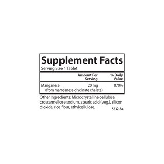 Foto 4 | Suplemento Carlson Quelated Manganeso 20 Mg 250 Comprimidos - Venta Internacional.