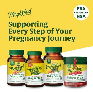 Foto 6 | Vitaminas Prenatales Megafood Baby & Me 2 Para Mujeres 60 Comprimidos - Venta Internacional.
