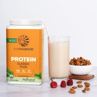 Foto 6 | Proteína En Polvo Sunwarrior Classic Plus Organic Vegan 30 Dosis - Venta Internacional.