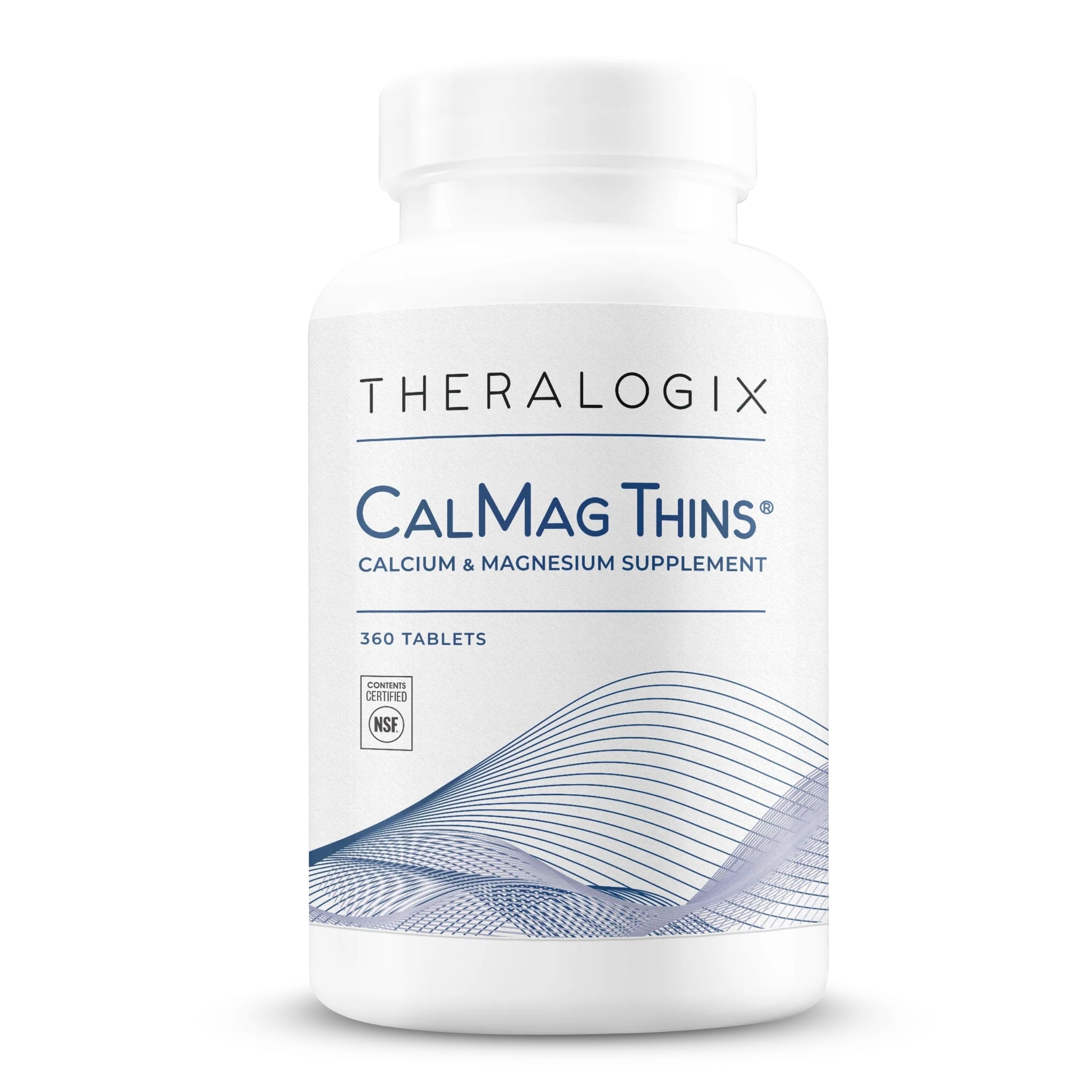 Foto 2 pulgar | Suplemento Theralogix Calmag Thins Calcio Y Magnesio 360 Tabletas - Venta Internacional.