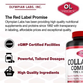 Foto 5 | Suplemento Olympian Labs Multi Collagen Complex 90 Cápsulas - Venta Internacional.