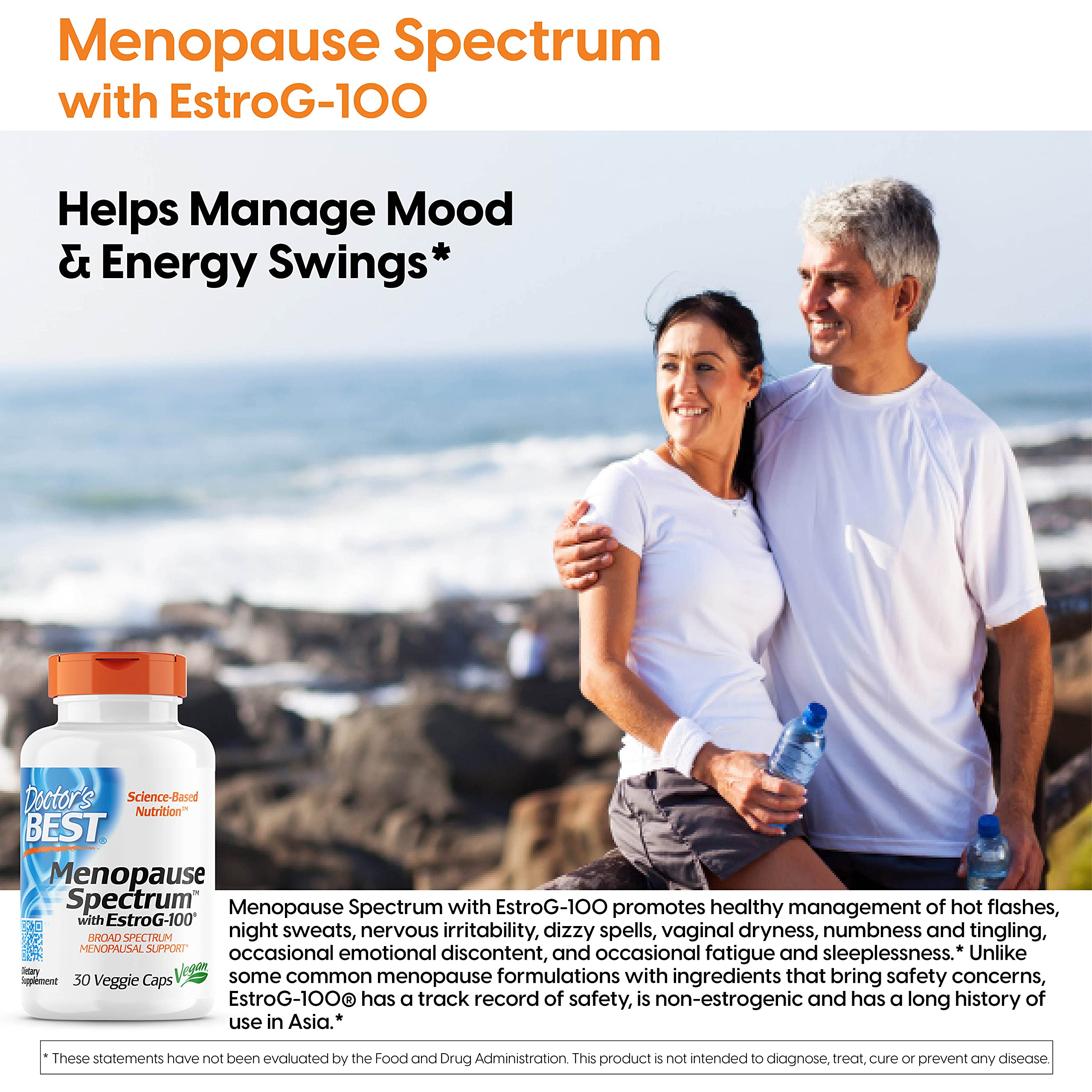 Foto 3 pulgar | Suplemento Doctor's Best Menopause Spectrum 30 Cápsulas - Venta Internacional.