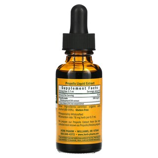 Foto 2 | Extracto Herbal Líquido Herb Pharm Propolis 30 Ml - Venta Internacional.