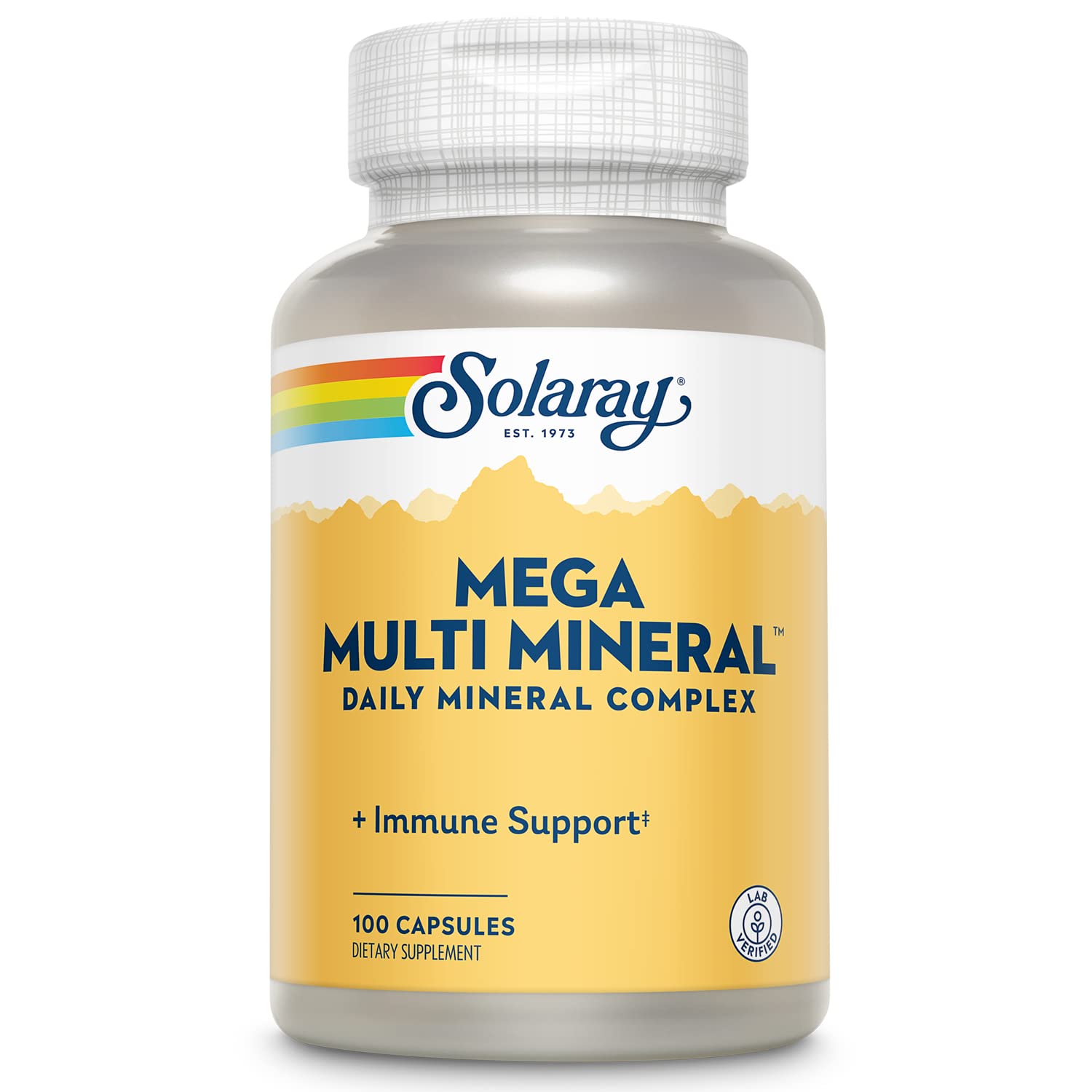Foto 2 pulgar | Suplemento Solaray Mega Multi Mineral 100 Cápsulas - Venta Internacional.