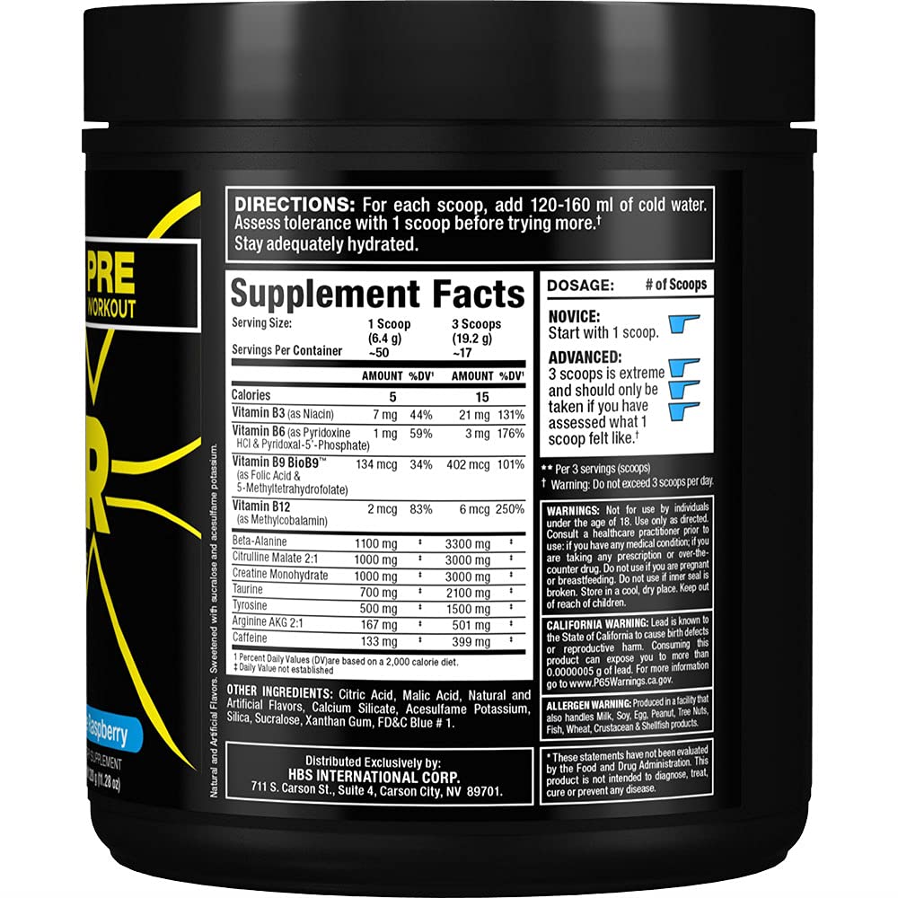 Foto 4 pulgar | Suplemento Allmax Igniter Sport Pre-workout 330 G De Frambuesa Azul - Venta Internacional.
