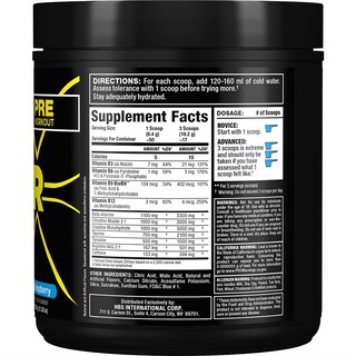 Foto 3 | Suplemento Allmax Igniter Sport Pre-workout 330 G De Frambuesa Azul - Venta Internacional.