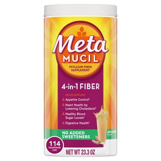 Foto 1 | Suplemento Metamucil Daily De Cáscara De Psyllium En Polvo 114 Cucharaditas - Venta Internacional.