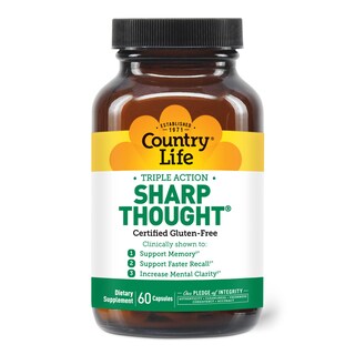 Foto 1 | Suplemento Country Life Sharp Thought 60 Cápsulas - Venta Internacional.