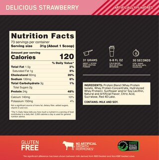 Foto 3 | Proteína De Suero En Polvo Optimum Nutrition Gold Standard 5 Kg - Venta Internacional.