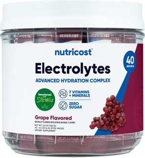 Foto 1 | Paquete De 40 Barras Nutricost Advanced Hydration Complex De Electrolytes Complex - Venta Internacional.