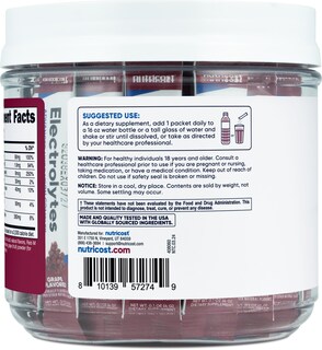 Foto 4 | Paquete De 40 Barras Nutricost Advanced Hydration Complex De Electrolytes Complex - Venta Internacional.