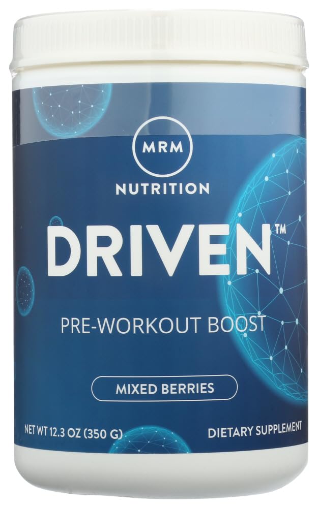 Foto 2 pulgar | Suplemento Mrm Driven Pre-workout Boost Mixed Berries 350 G - Venta Internacional.