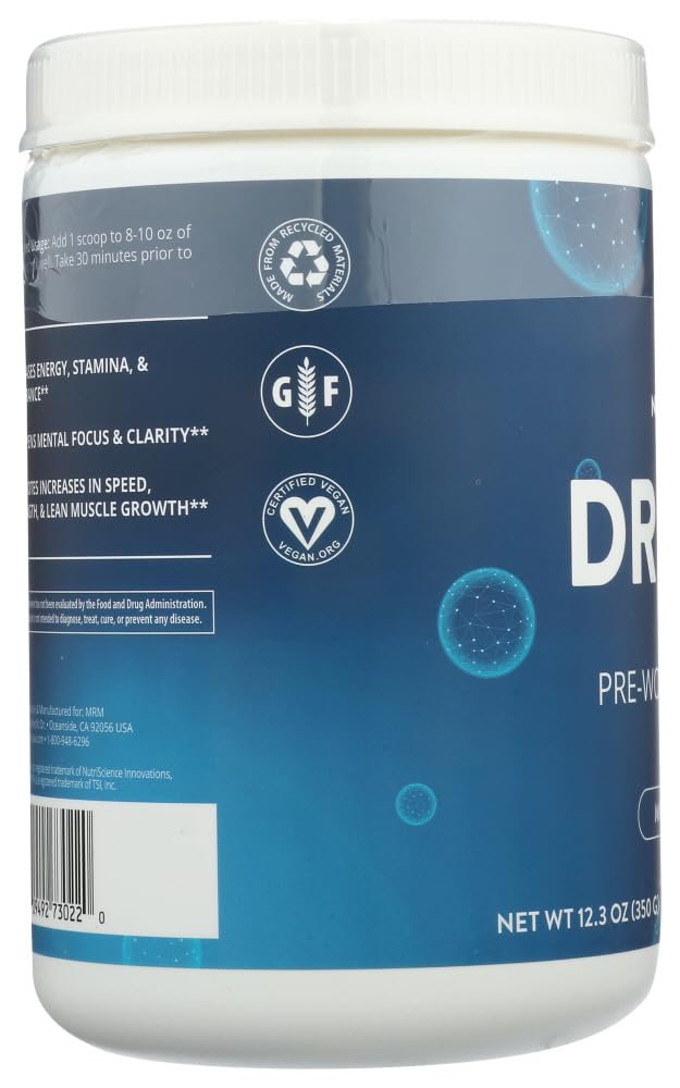 Foto 3 pulgar | Suplemento Mrm Driven Pre-workout Boost Mixed Berries 350 G - Venta Internacional.