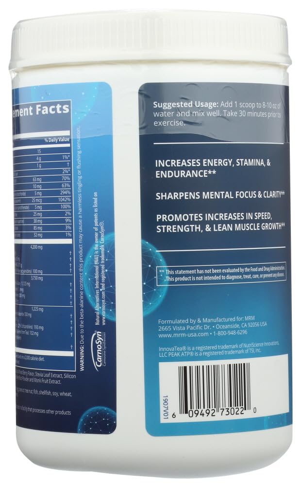 Foto 4 pulgar | Suplemento Mrm Driven Pre-workout Boost Mixed Berries 350 G - Venta Internacional.
