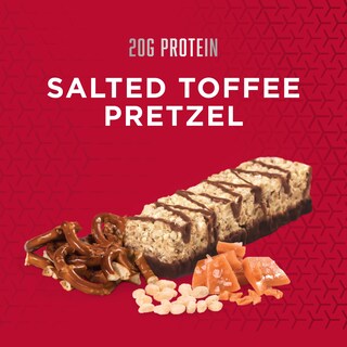 Foto 2 | Pretzel Protein Snack Bar Bsn Protein Crisp Con Caramelo Salado, 20 G - Venta Internacional.