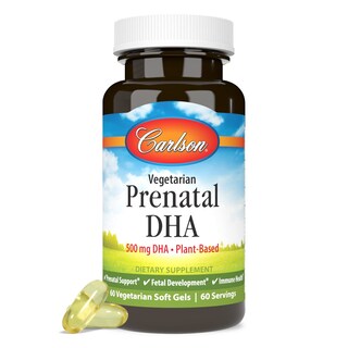 Foto 7 | Suplemento Carlson Vegetarian Prenatal Dha En Cápsulas Blandas De 500 Mg - Venta Internacional.