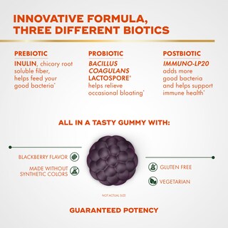 Foto 3 | Gomitas Bióticas 3 En 1 Supplement Align Probiotic 50 Unidades - Venta Internacional.