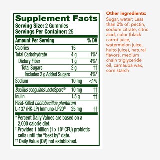 Foto 5 | Gomitas Bióticas 3 En 1 Supplement Align Probiotic 50 Unidades - Venta Internacional.
