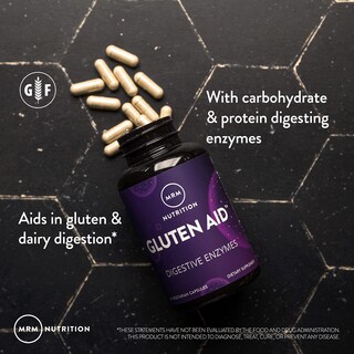 Foto 4 | Suplemento Para Enzimas Digestivas Gluten-aid™ De Mrm Nutrition, 60 Porciones - Venta Internacional.