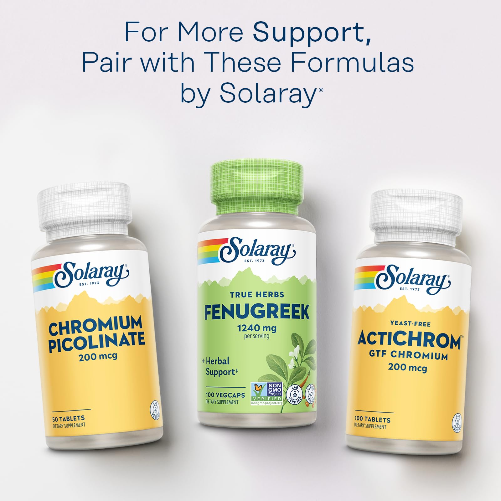 Foto 7 pulgar | Suplemento Solaray De Semillas De Fenogreco, 1240 Mg Para La Digestión, 100 Cápsulas Vegetales - Venta Internacional.