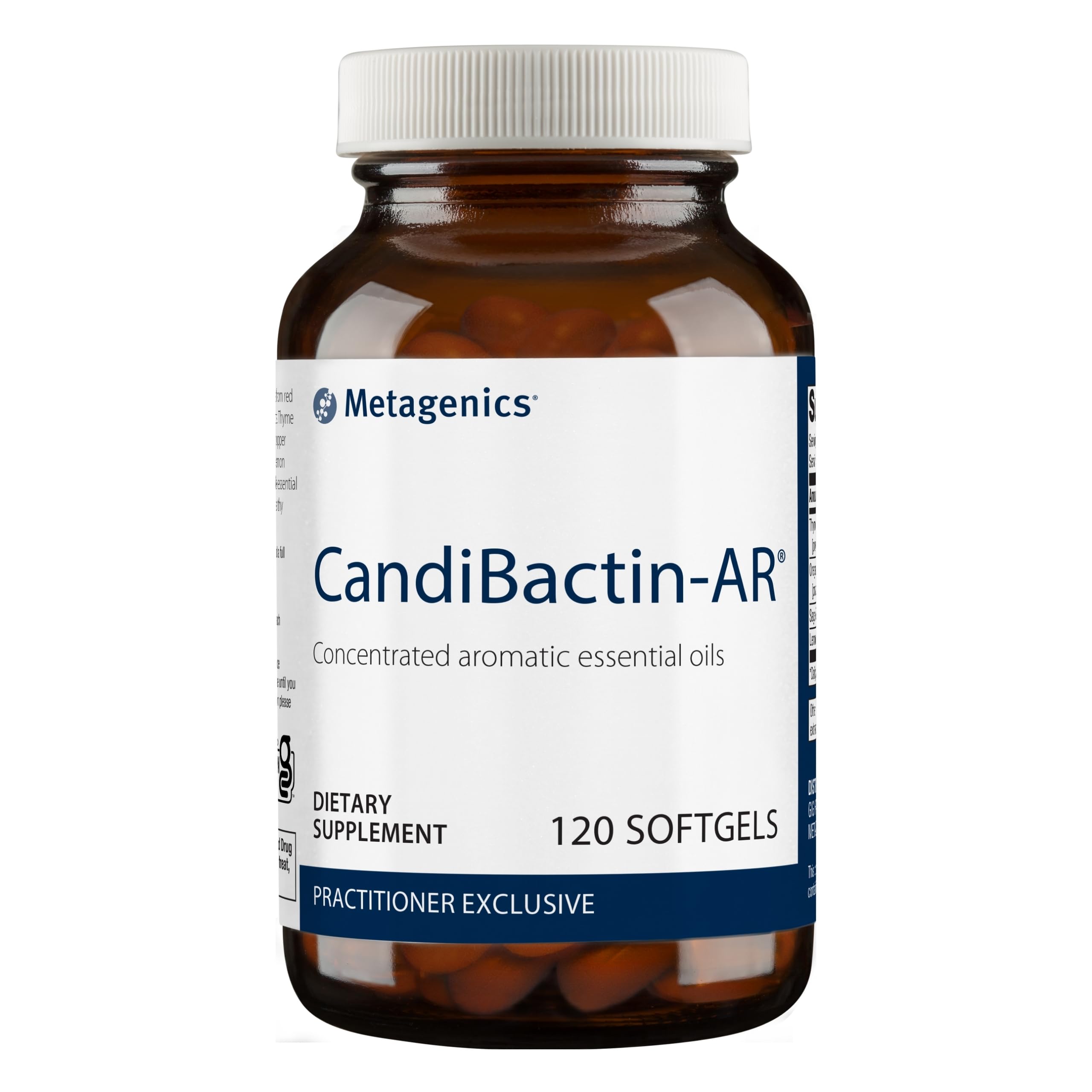 Suplementos De Aceites Esenciales Metagenics Candibactin-ar 120 Cápsulas Blandas - Venta Internacional.