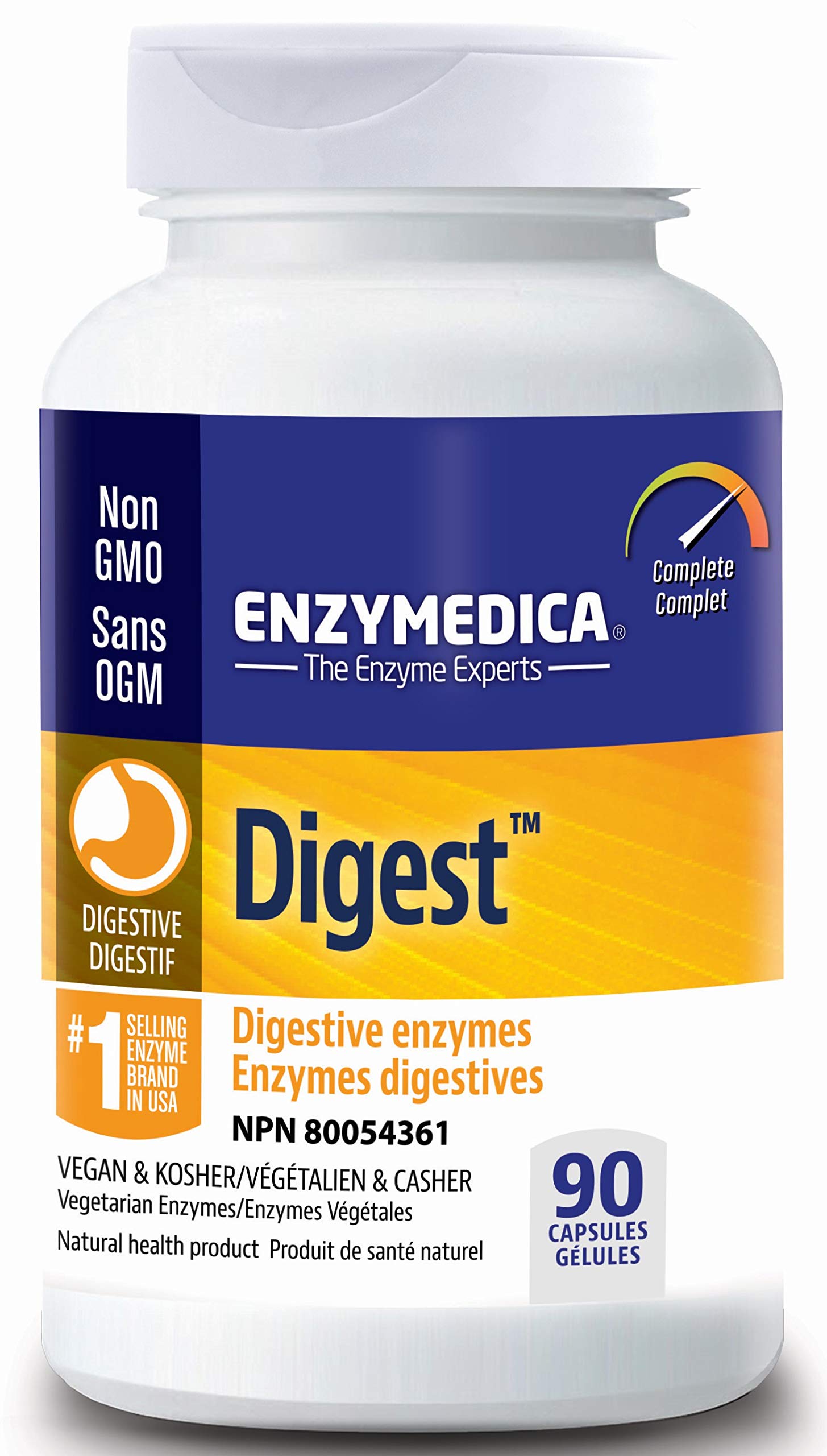 Foto 2 pulgar | Enzimas Digestivas Enzymedica Digest Full-range 90 Cápsulas - Venta Internacional.