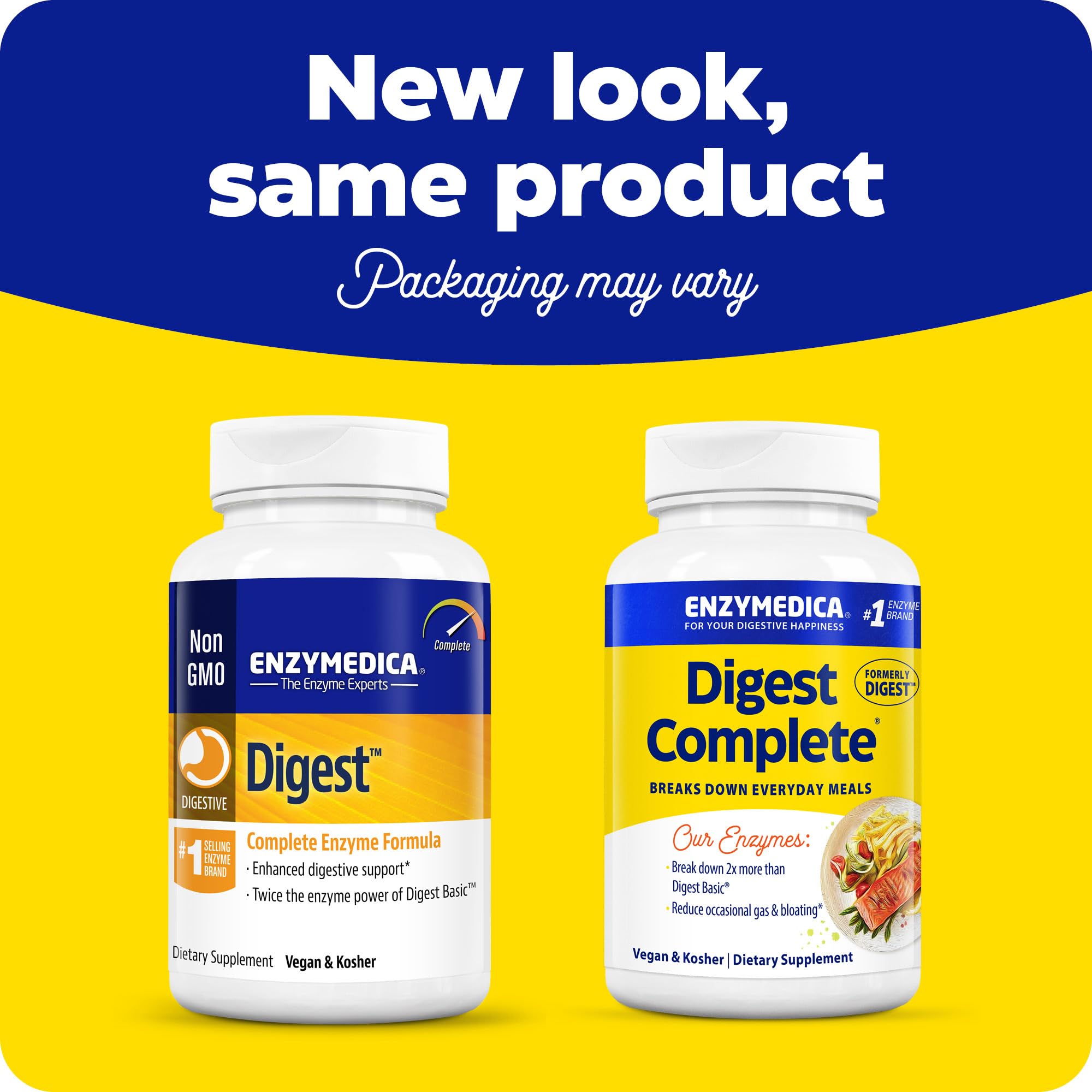 Foto 3 pulgar | Enzimas Digestivas Enzymedica Digest Full-range 90 Cápsulas - Venta Internacional.