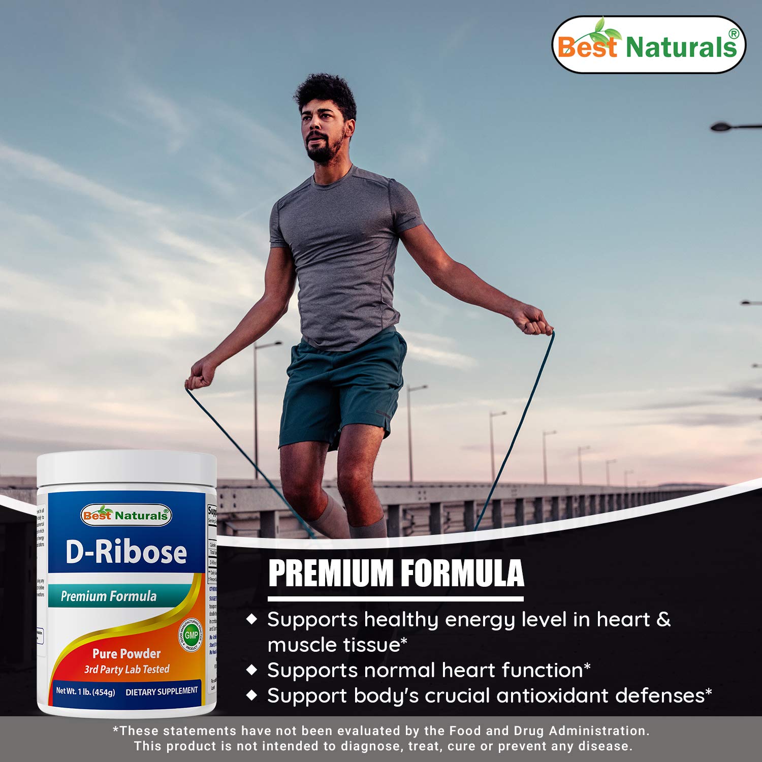 Foto 5 pulgar | Suplemento Best Naturals D-ribosa En Polvo 454 G - Venta Internacional.