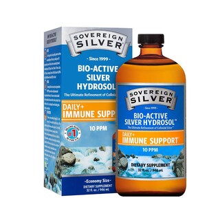 Foto 1 | Suplemento De Hidrosol De Plata Bioactivo Sovereign Silver 946 Ml - Venta Internacional.