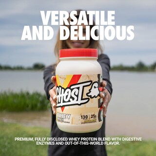 Foto 2 | Proteína En Polvo Ghost Whey Cereal, Sabor A Leche, 907 G, 25 G De Proteína - Venta Internacional.