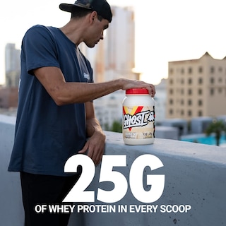 Foto 3 | Proteína En Polvo Ghost Whey Cereal, Sabor A Leche, 907 G, 25 G De Proteína - Venta Internacional.