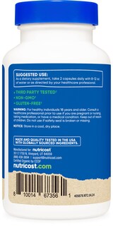 Foto 4 | Suplemento Nutricost Camu Camu 1000 Mg 120 Cápsulas - Venta Internacional.