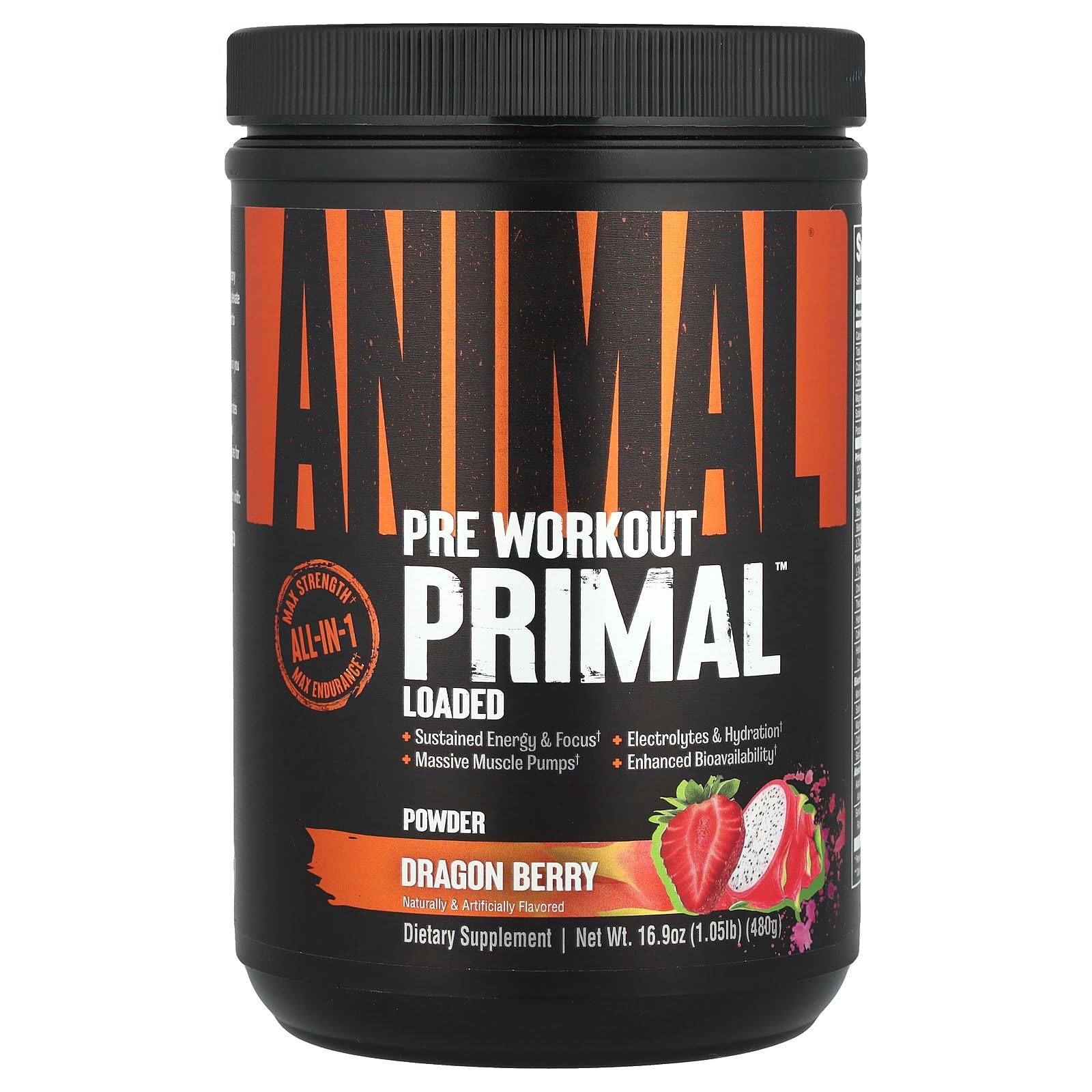 Foto 2 pulgar | Pre-workout Universal Nutrition Animal Primal, 500 Ml, Dragon Berry - Venta Internacional.