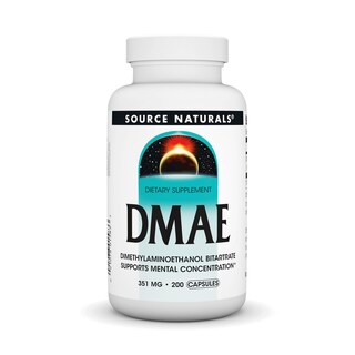 Foto 1 | Supplement Source Naturals, Dmae, Dimetilaminoetanol, 200 Cápsulas - Venta Internacional.