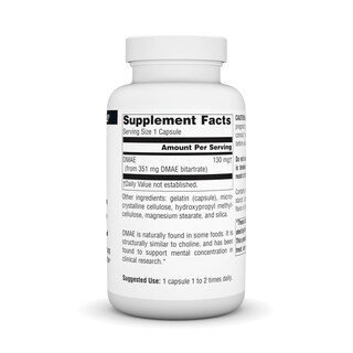 Foto 2 | Supplement Source Naturals, Dmae, Dimetilaminoetanol, 200 Cápsulas - Venta Internacional.