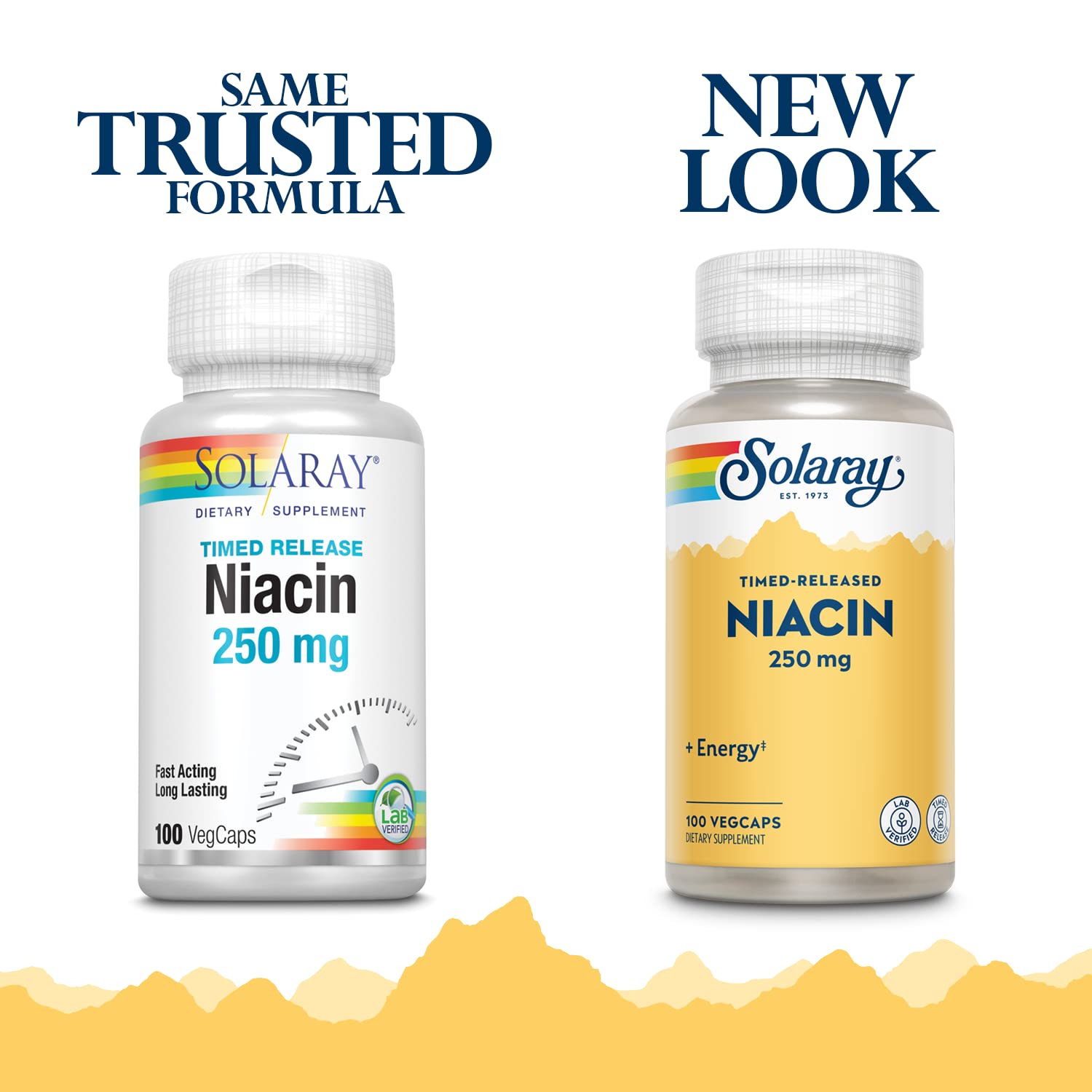Foto 3 pulgar | Suplemento Solaray De Niacina De Liberación Prolongada De 250 Mg Para La Salud De La Piel - Venta Internacional.