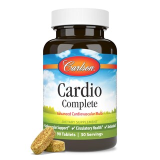 Foto 1 | Suplemento Carlson Cardio Complete Multivitamin 90 Comprimidos - Venta Internacional.