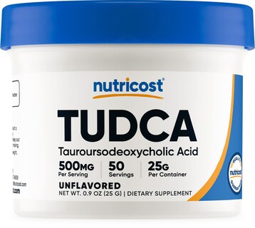 Foto 1 | Suplemento Nutricost Tudca Powder 25 G (ácido Tauroursodesoxicólico) - Venta Internacional.