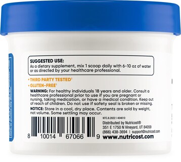 Foto 3 | Suplemento Nutricost Tudca Powder 25 G (ácido Tauroursodesoxicólico) - Venta Internacional.