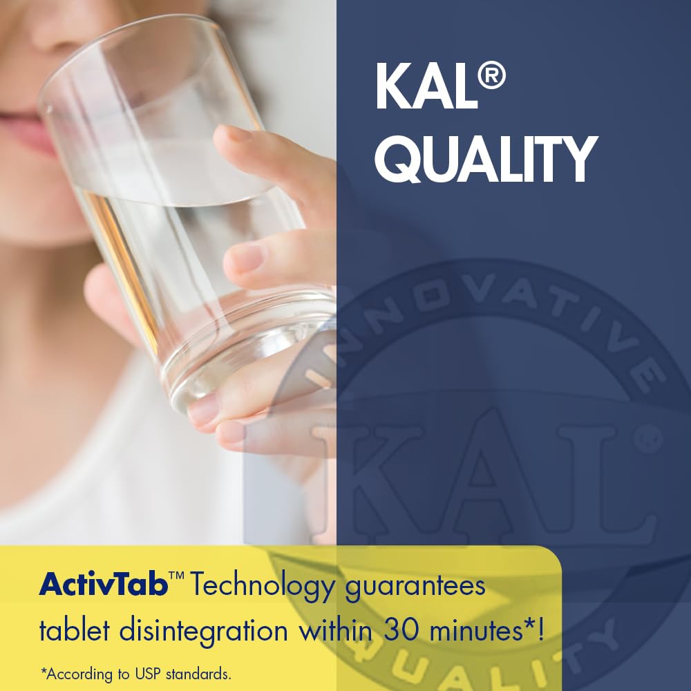 Foto 5 pulgar | Suplemento Kal Dhea En Tabletas Vegetarianas De 25 Mg, 60 Unidades - Venta Internacional.