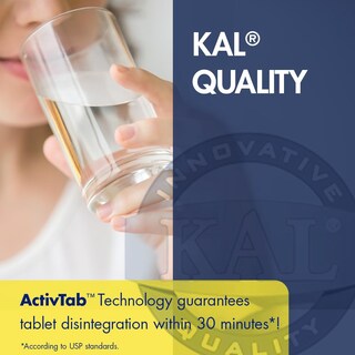 Foto 4 | Suplemento Kal Dhea En Tabletas Vegetarianas De 25 Mg, 60 Unidades - Venta Internacional.