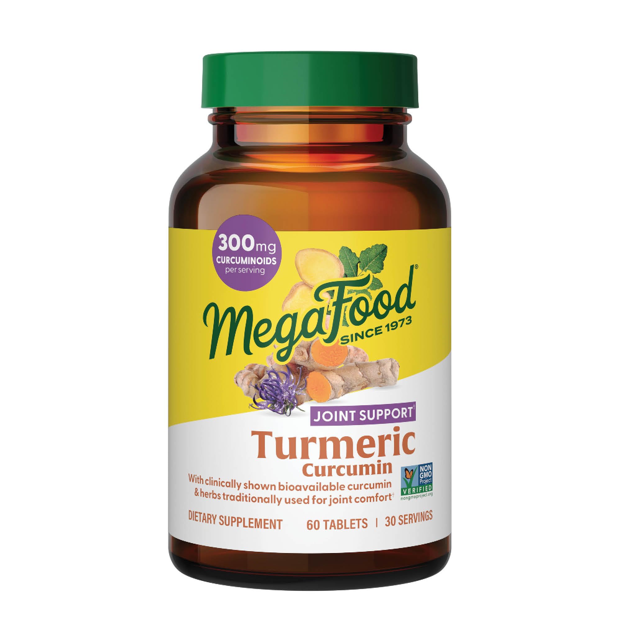Foto 2 pulgar | Suplemento Megafood, Cúrcuma Y Curcumina Extra Fuerte, 60 Tabletas - Venta Internacional.