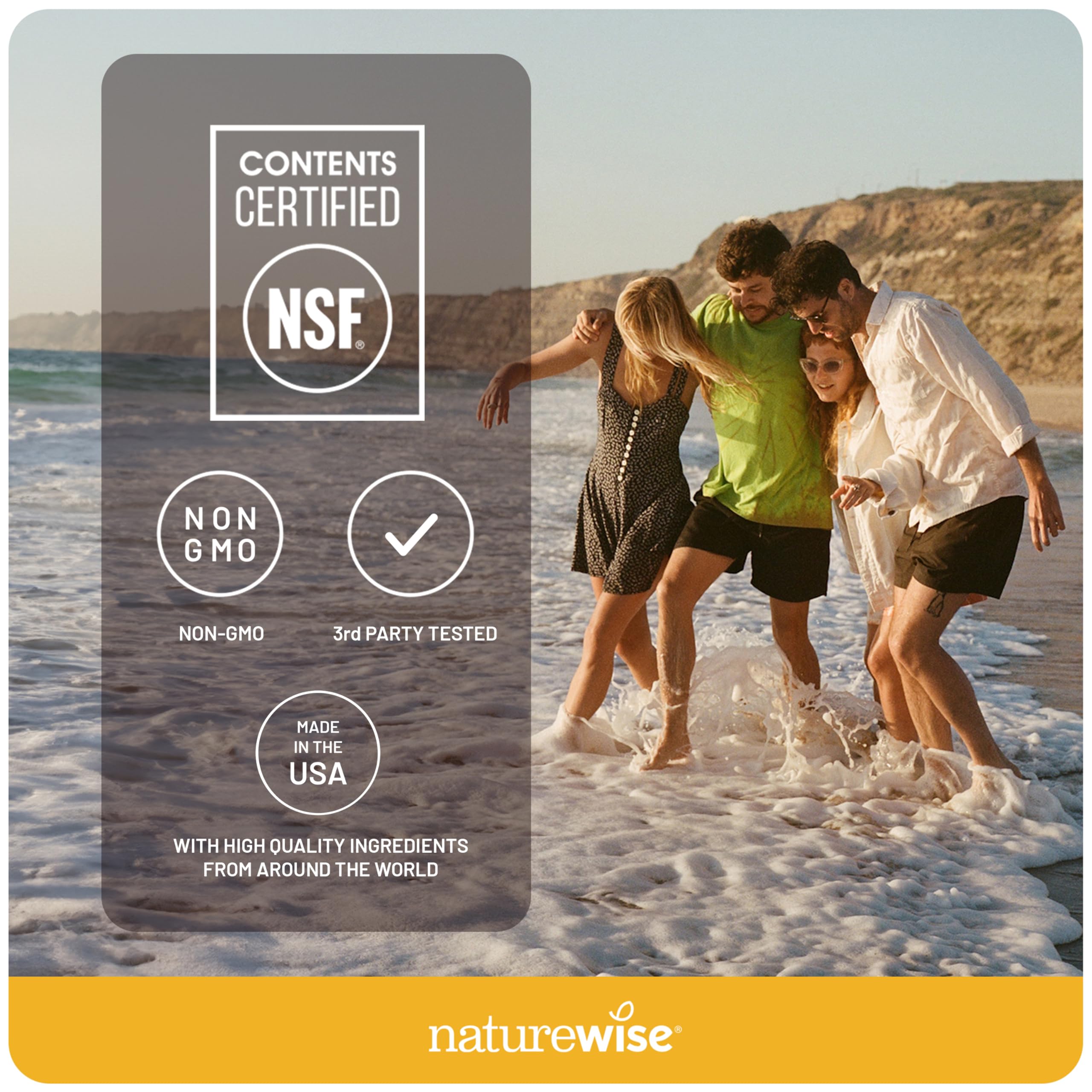 Foto 6 | Vitamina D3 Naturewise 4000 Ui (100 Mcg), Suministro Para 1 Año, 360 Cápsulas Blandas - Venta Internacional.