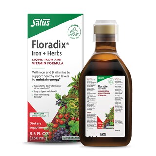 Foto 1 | Suplemento Floradix Iron & Herbs De 250 Ml Con Complejo De Vitamina C Y B - Venta Internacional.
