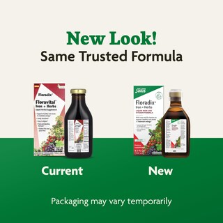 Foto 3 | Suplemento Floradix Iron & Herbs De 250 Ml Con Complejo De Vitamina C Y B - Venta Internacional.